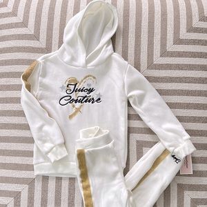 Juicy Couture Girl 2-piece Hoodie and Sweatpants Set